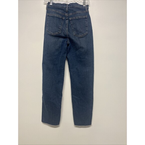 Women's Mid-Rise 80's Slim Fit Jeans - Universal Thread Medium Wash Size 4 - Picture 6 of 6